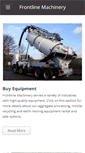 Mobile Screenshot of frontlinemachinery.com